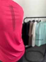 تیشرت باشگاهی زنانه پارچه تنفسی استین کوتاه
