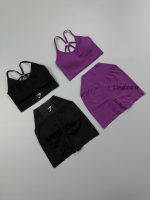 ست باشگاهی زنانه نیمتنه و شورتک gym shark